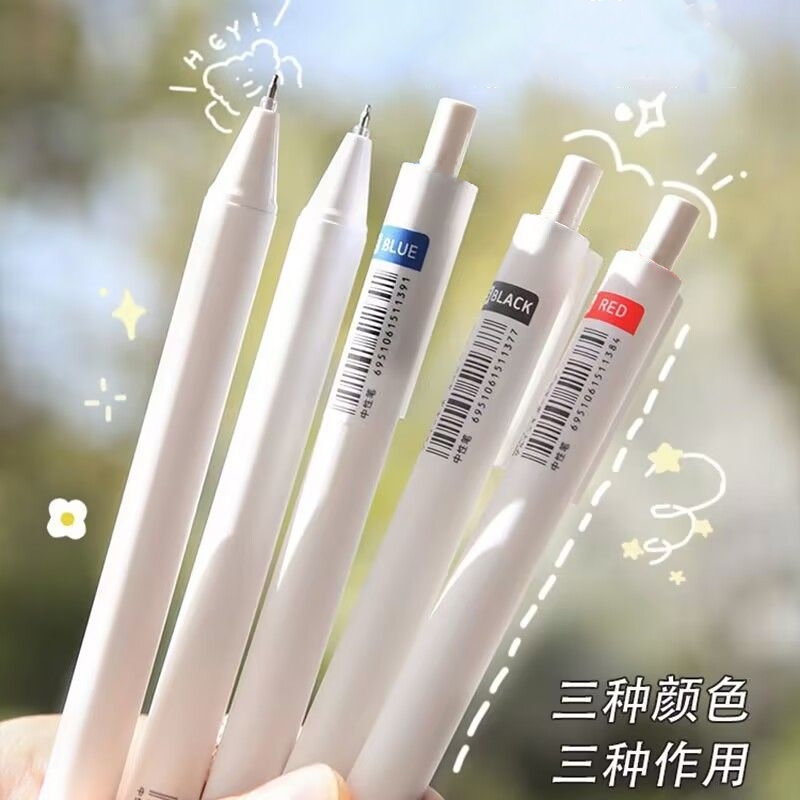 ปากกาเจล ST Nib 0.5 มม. แห้งเร็ว เขียนลื่น พับเก็บได้ สําหรับนักเรียน