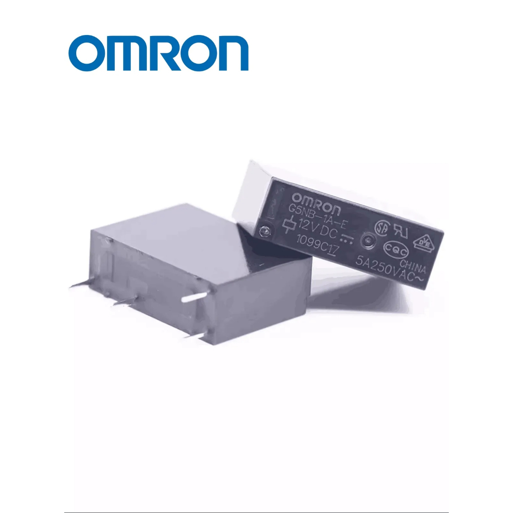 OMRON  รีเลย์ G5NB-1A-E  5VDC 12VDC 24VDC DC12V HF46F  G5NB-1A