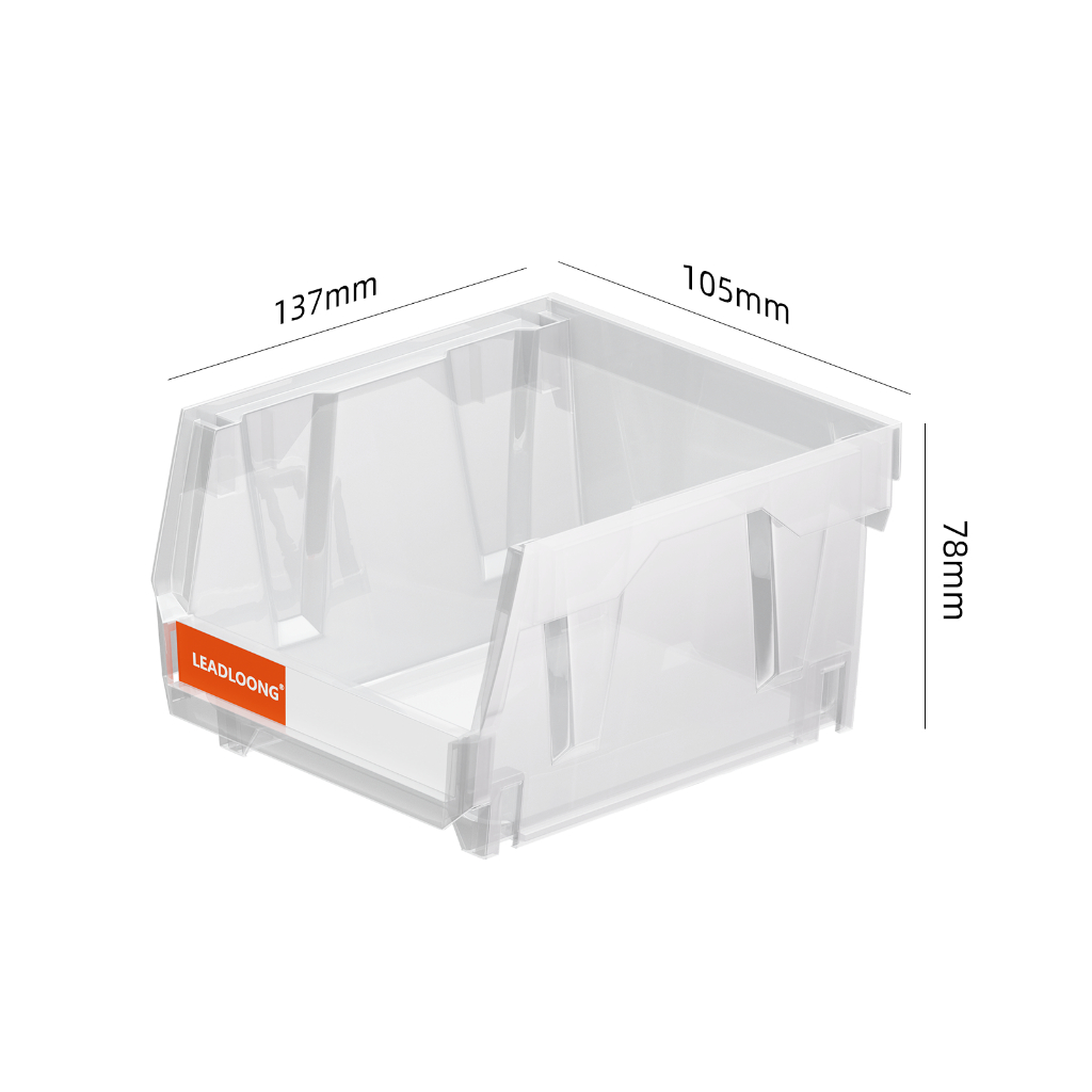 LEADLOONG V1 กล่องอะไหล่ 13.5*10.5*7.6CM กล่องเก็บของ เก็บอะไหล่และอุปกรณ์ โปร่งใสและสวยงาม ราคา ถูกที่สุด ดีลบีเคเค แกลเลอรีภาพที่ 3