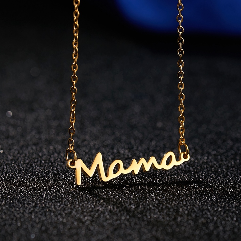 แฟชั ่ นคุณภาพสูงสแตนเลสครอบครัว Mama Mom จี ้ สร ้ อยคอสร ้ อยข ้ อมือวันแม ่ ยายของขวัญวันเกิดเครื ่ องประดับสําหรับผู ้ หญิงใหม ่