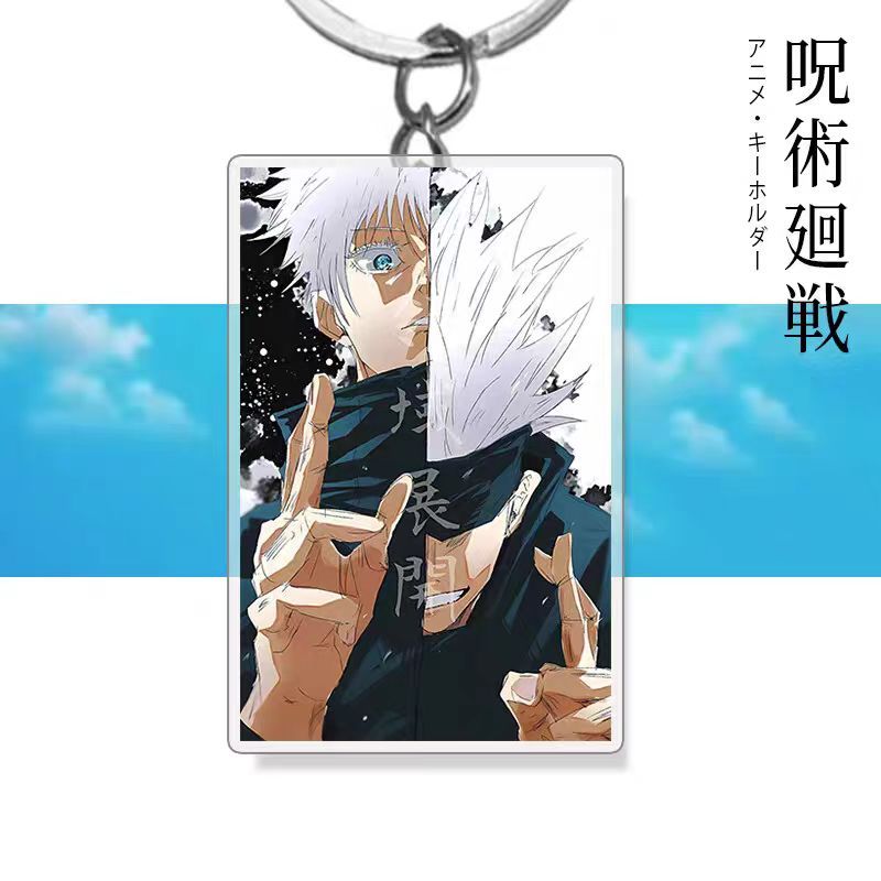 อะนิเมะ Jujutsu Kaisen Gojo Satoru Geto Suguru artoon จี รูปที่ 4