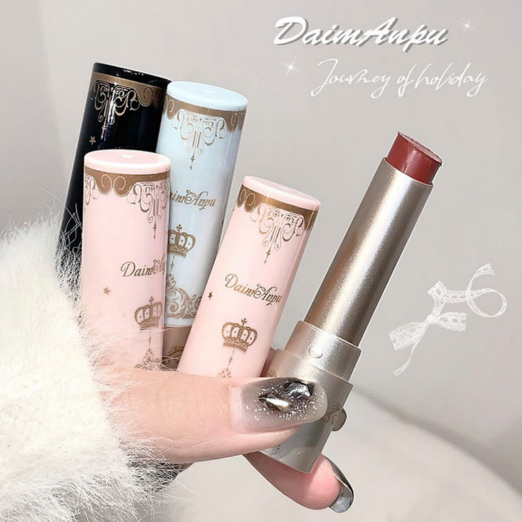 Daimanpu Lip mudstick ลิปสติกเนื ้ อแมทกันน ้ ํา Velvet Smooth lipstick ลิปสติกเนื ้ อนุ ่ มติดทนนาน