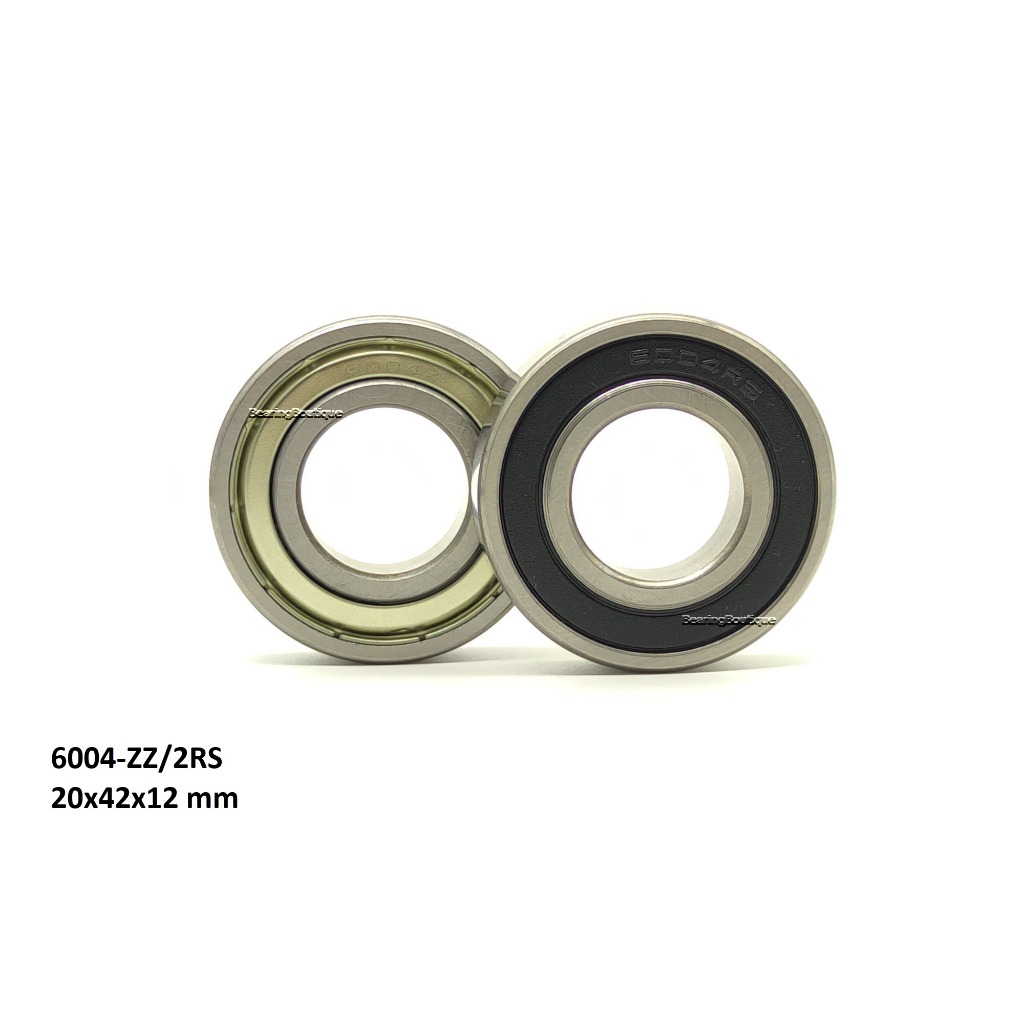 ARS 6004 zz 6004 2rs, 20x42x12 มม., ตลับลูกปืน 6004zz 60042rs, เหล็กแบริ่งคุณภาพสูง, ปิดผนึกสองชั้น, กันฝุ่น, ตลับลูกปืนเม็ดกลมร่องลึก