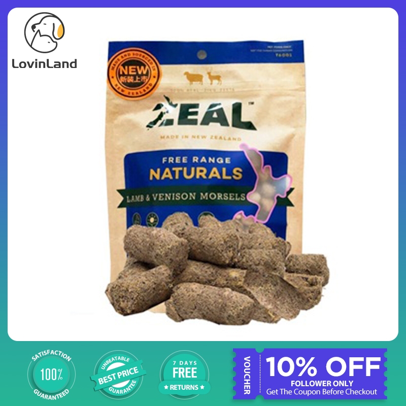 Zeal Lamb & Salmon Morsels / Lamb & Venison Morsels Dog Cat Teething Snacks100g