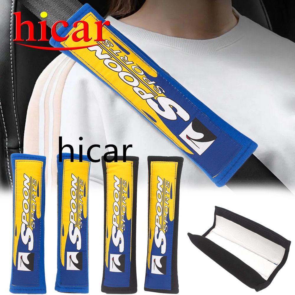 ช ้ อน 2 คู ่#Universal Jdm รถจัดแต ่ งทรงผมที ่ นั ่ งเข ็ มขัดไหล ่ Pads #Honda Civic#GK5
