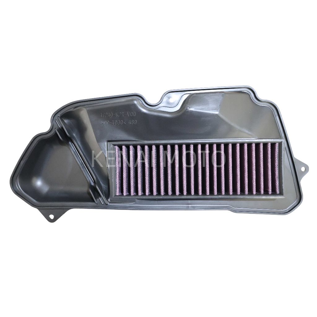 [ Kenai ] Honda LEAD 125 FI NEW High Flow Air Filter ล ้ างทําความสะอาดได ้ 17210-K2T-V00