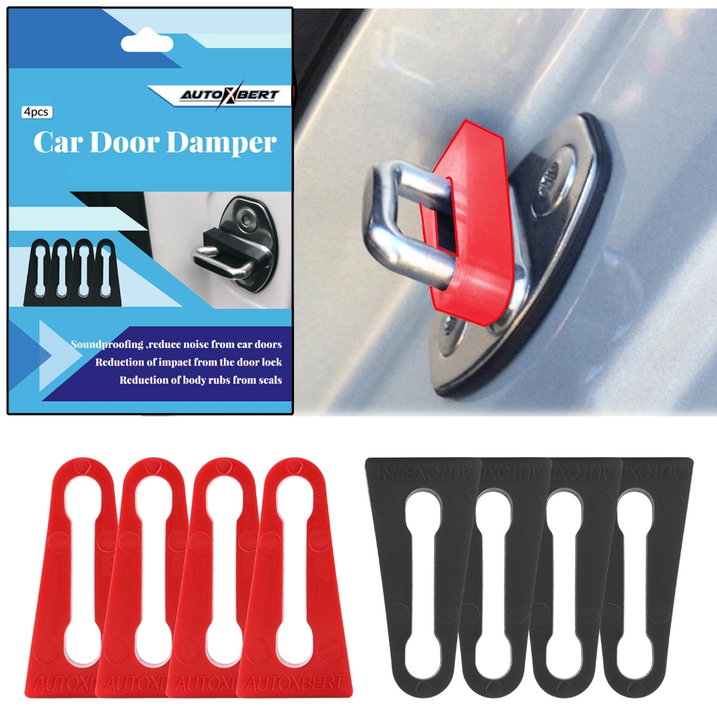 รถประตูล ็ อคเสียง shock-Absorbing Damper Deadener บัฟเฟอร ์ shock-Proof Pads Anti-shock Honda Toyota Hiace Hilux Innova Avanza Voxy Vios Altis Camry Corolla