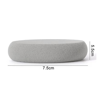 Oval Cosmetic Puff แห้งและเปียกแต่งหน้าฟองน้ำรองพื้นคอนซีลเลอร์เครื่องปั่นอเนกประสงค์เครื่องมือแต่งหน้าอุปกรณ์เสริม