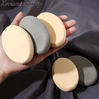 Oval Cosmetic Puff แห้งและเปียกแต่งหน้าฟองน้ำรองพื้นคอนซีลเลอร์เครื่องปั่นอเนกประสงค์เครื่องมือแต่งหน้าอุปกรณ์เสริม