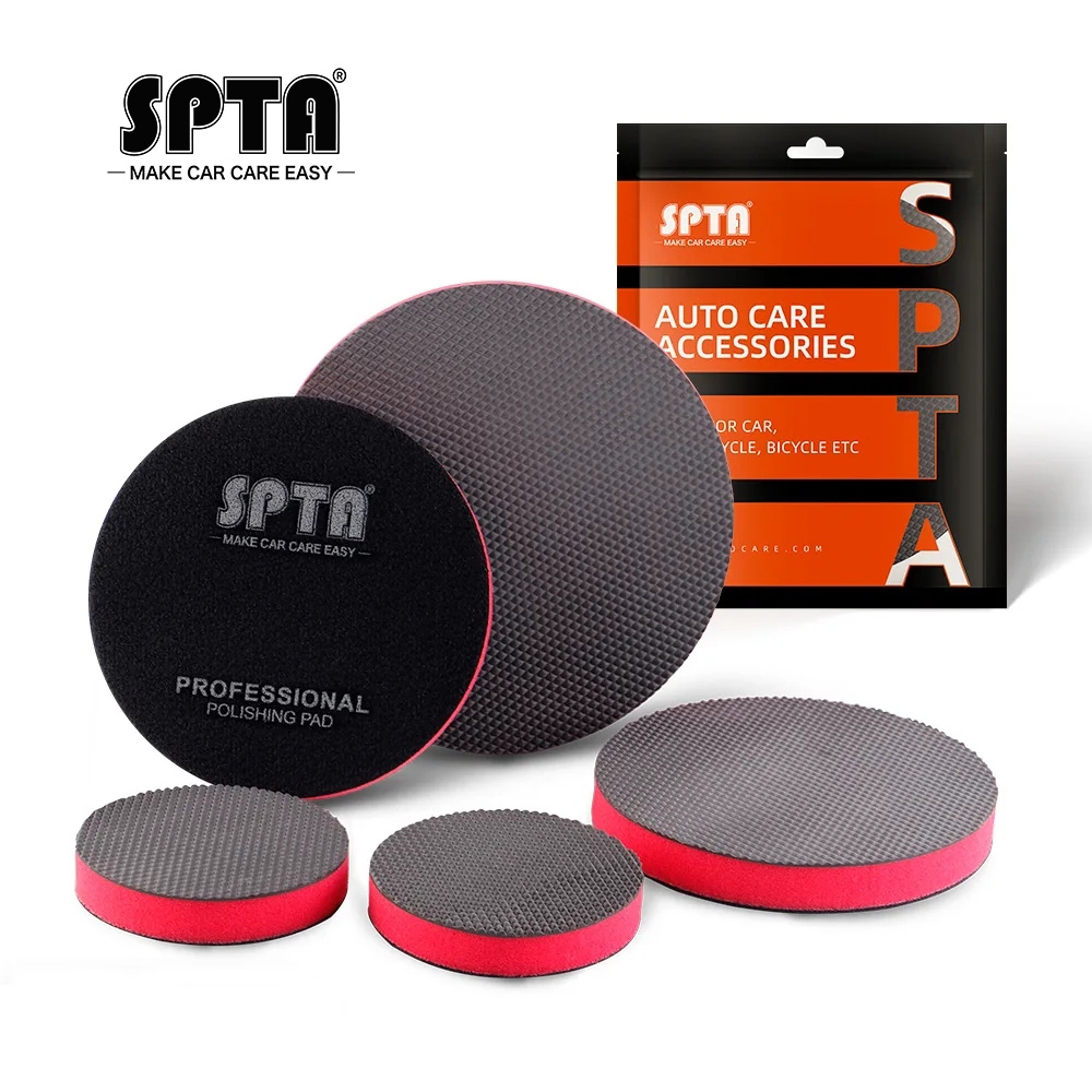 Spta Clay Bar Pad ล ้ างรถ Magic Clay Applicator สําหรับ DA Polisher Clay Disc Clay Bar เช ็ ดโฟม Pad สําหรับรถรายละเอียดทําความสะอาด