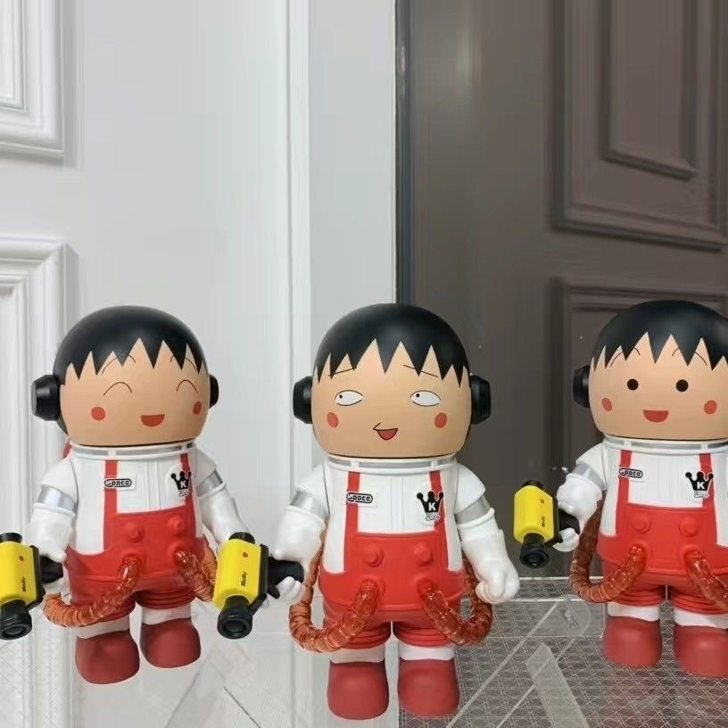 Popmart POP MART MEGA Space Molly 400% CHIBI MARUKO CHAN น่ารัก Astronaut แฟชั่น ตุ๊กตาแฟชั่น สําหรั