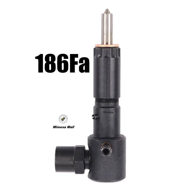 【ผู้ขายในประเทศไทย】Mimosa 186FA หัวฉีดเครื่องยนต์หัวฉีดหัวฉีดสําหรับไถพรวนโรตารี,รถแทรกเตอร์เดิน,โรเตอร์,ชุดหัวฉีดน้ํามันเชื้อเพลิง