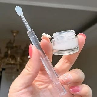 แปรงทาปากนุ ่ มพร ้ อมฝาครอบซิลิโคนหัว Lip Applicator แปรงแต ่ งหน ้ าพร ้ อมฝาปิดริมฝีปากเครื ่ องสําอางผู ้ หญิงความงามแต ่ งหน ้ าเครื ่ องมือ