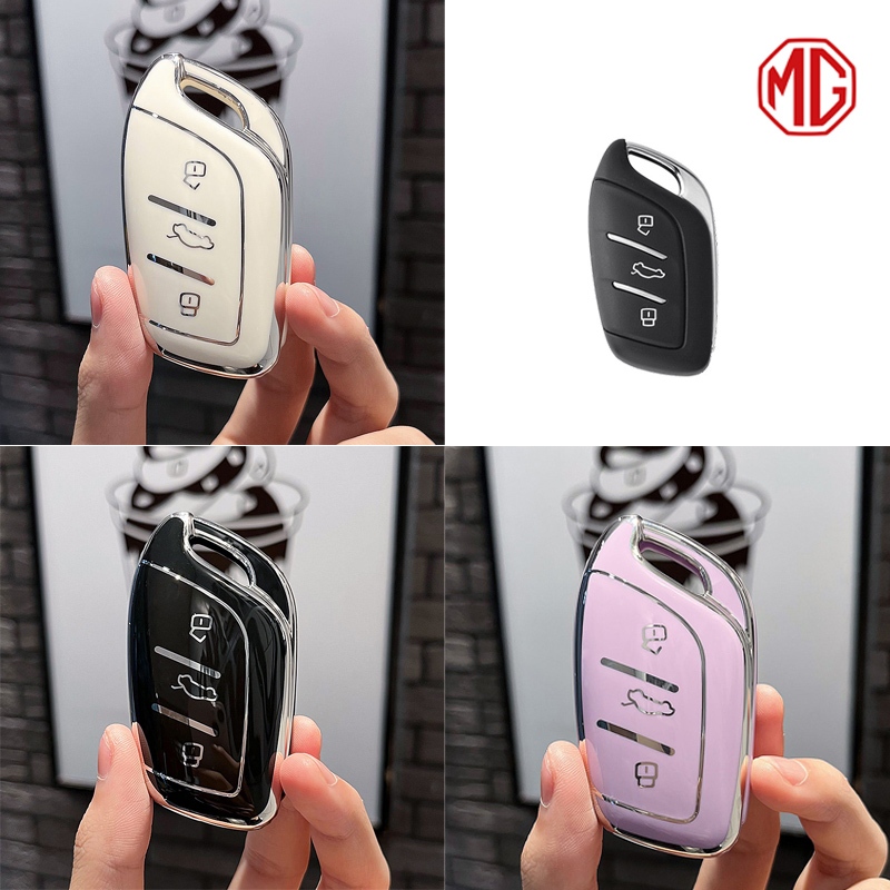 Mg TPU ฝาครอบพวงกุญแจสําหรับ MG VS/HS/ZS/MG5/MG4/EXTENDER DC/ZS EV/EP/MG EXTENDER GC/MG3 hybrid Remote key กรณี