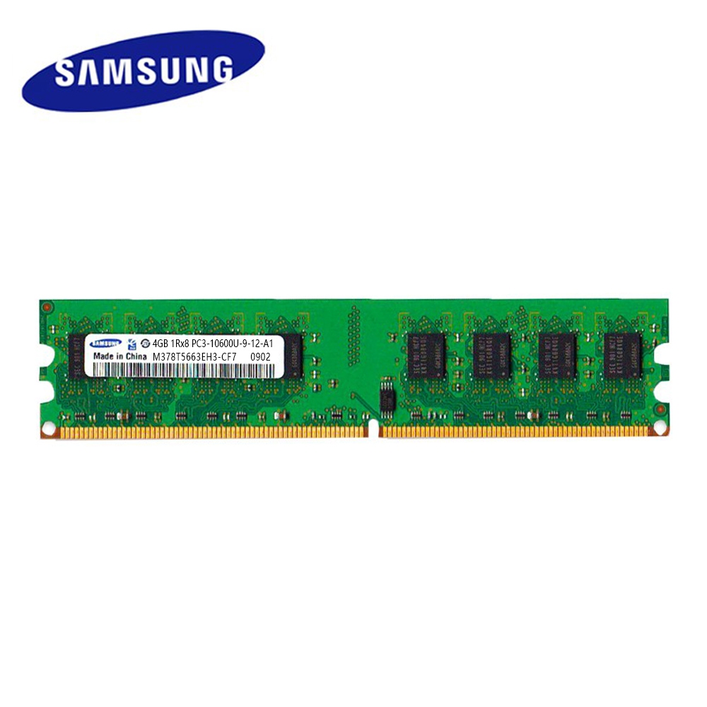 Samsung 4GB 8GB 667Mhz 1066Mhz 1333Mhz 1600Mhz DDR2 DDR3L RAM 2GB 800MHZ original PC2-6400 PC3-10600 12800 Intel และ AMD