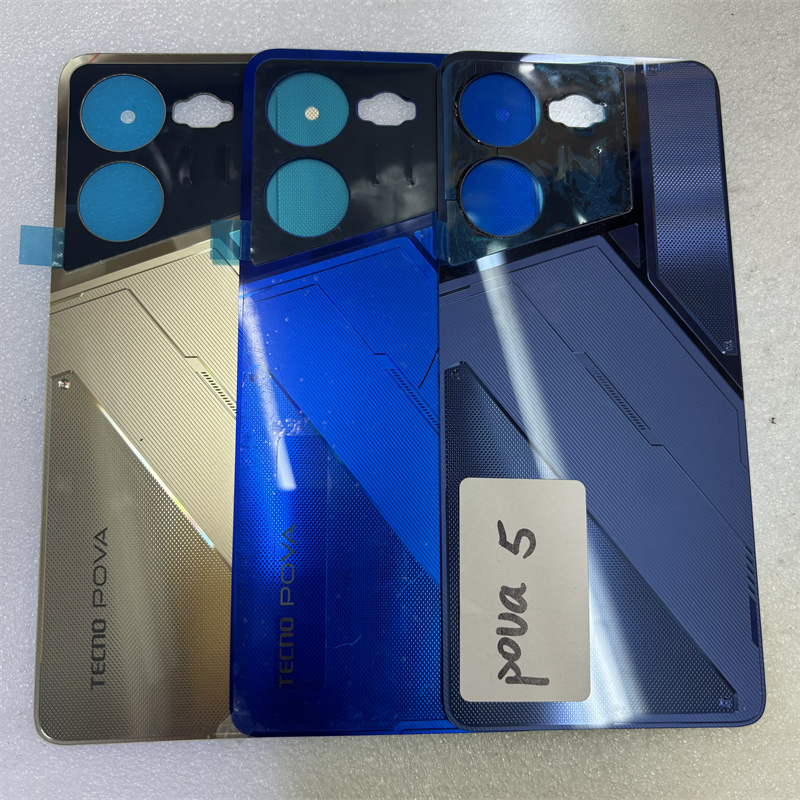 สําหรับ Infinix Tecno Pova 5 ฝาหลังแบตเตอรี่ที่อยู่อาศัยด้านหลังฝาหลังกรณีอะไหล่ซ่อม