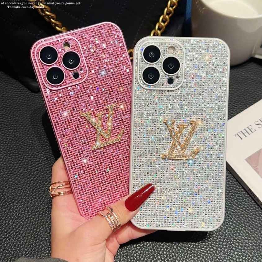 เคสโทรศัพท์มือถือ กันตก ประดับเลื่อม พร้อมฟิล์มกันรอยกล้อง แฟชั่นหรูหรา สําหรับ iPhone 14 Pro Max 11 12 13 14 15 Pro Max 15 Plus