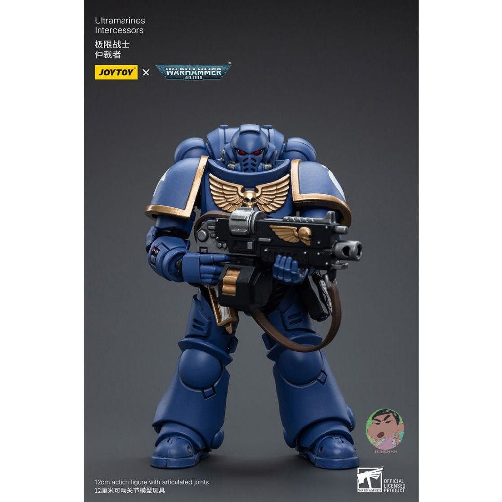 Joytoy Warhammer 40K Ultramarines Intercessors Action Figure
