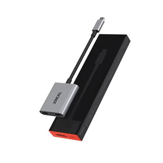 Xreal Hub 120hz 2IN1 USB-C PD Fast Charging Adapter อะแดปเตอร ์ วิดีโอแบบพกพาสําหรับ XREAL AIR/AIR2 แว ่ นตาสวิทช ์ PS4 PS5 Converter