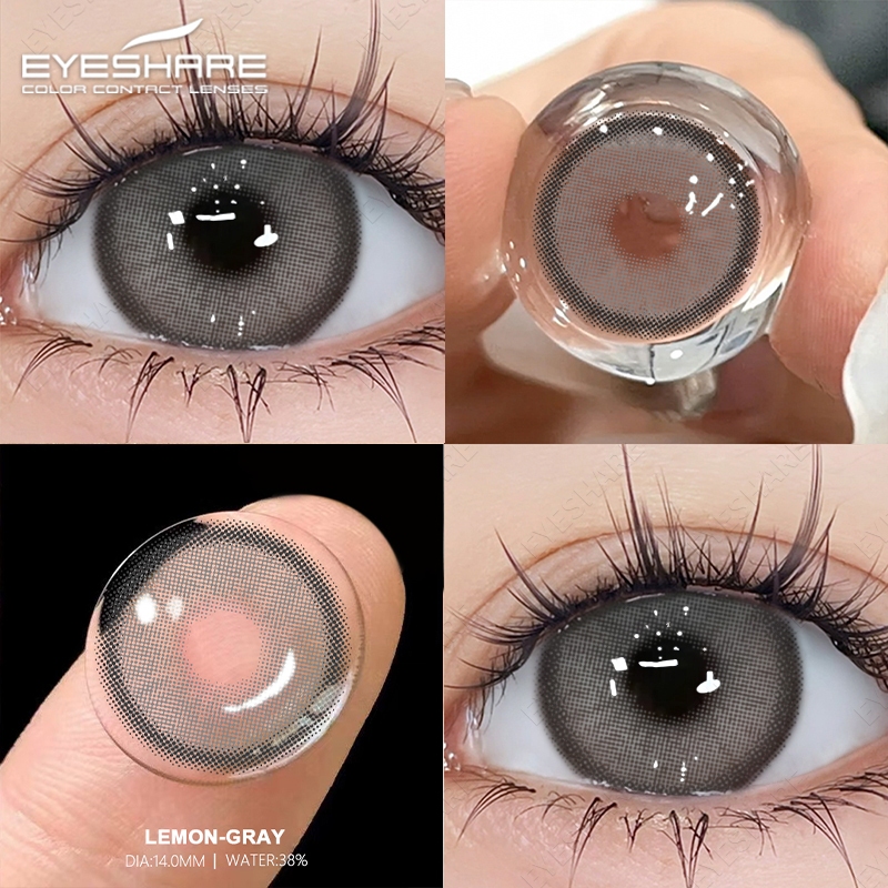คอนแทคเลนส์ เลนส์สีธรรมชาติ แบบนิ่ม ขนาดใหญ่ พรีเมี่ยม สําหรับแต่งหน้า
