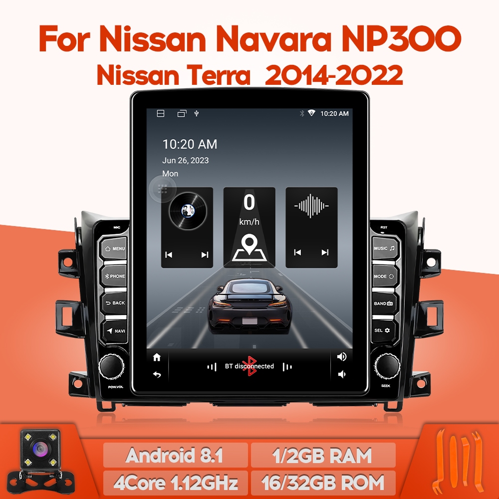 Webetter TopNavi Android 4Core IPS 9.7 นิ ้ วแนวตั ้ งหน ้ าจอรถวิทยุสําหรับ Nissan Navara NP300 Nis