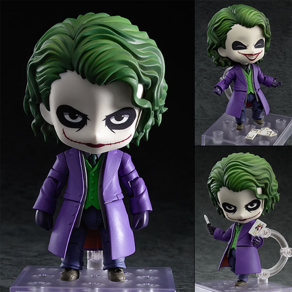เนนโดรอยด์ โมเดล Batman The Dark Knight Q Version Nendoroid โมเดลตุ๊กตาฟิกเกอร์ 566 The Joker Action Figure ของเล่นสําหรับเด็ก