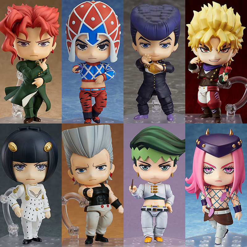 โมเดลฟิกเกอร์ อนิเมะ Nendoroid Figure JoJo S Bizarre Adventure Kars Bruno Buccellati Joseph Joestar 