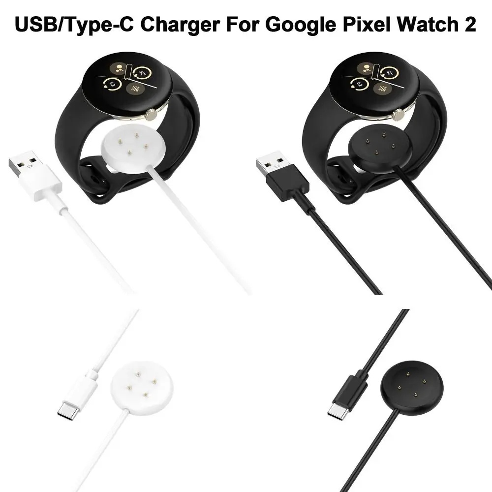 สําหรับ Google Pixel Watch 2 สายชาร ์ จแม ่ เหล ็ ก USB Type C Charger สายไฟอะแดปเตอร ์ Power Dock สําหรับ Google Pixel Watch 2 อุปกรณ ์ เสริม