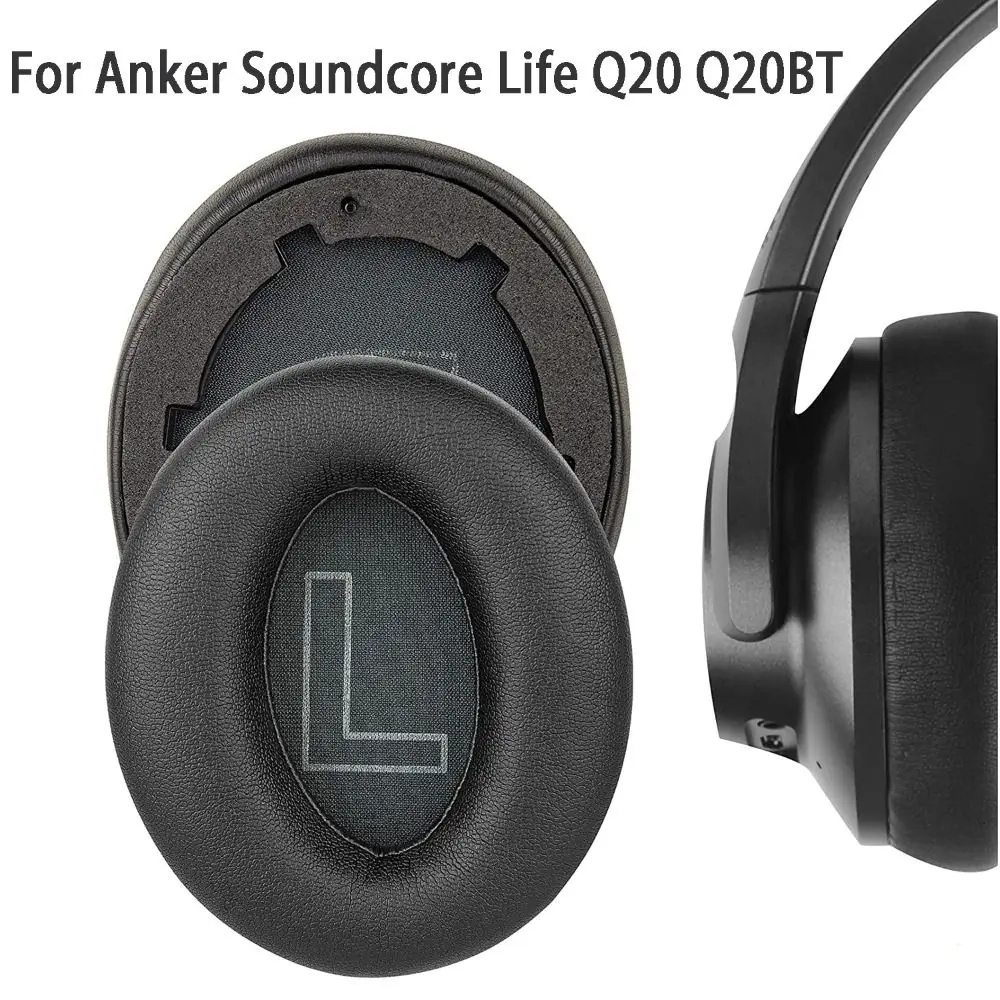 2 ชิ ้ นแผ ่ นรองหูสําหรับ Anker Soundcore Life Q20 Q20BT หูฟังเปลี ่ ยนหู Pad เบาะถ ้ วยหูฟังอะไหล ่ ซ ่ อม