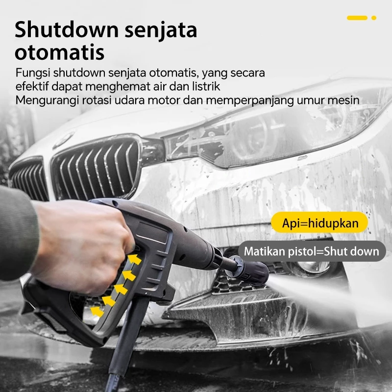 SOARFLY เครื่องฉีดน้ำแรงดันสูง 220V 5800 วัตต์ มอเตอร์เหนี่ยวนำ thumbnail 6