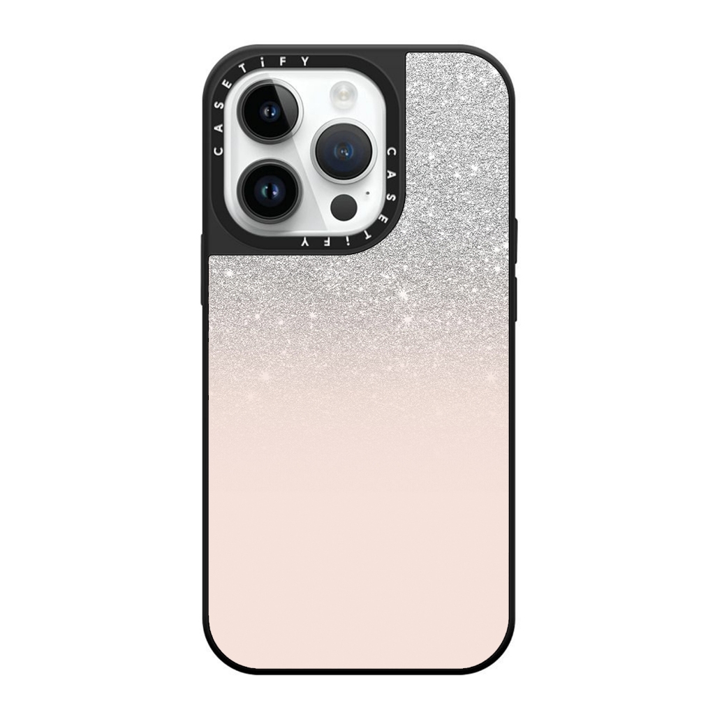 Casetify Pink Gradient เหมาะสําหรับ iPhone 15 Pro Max 14 Pro Max 13 Pro Max 12 Pro Max 11 กระจกเคสโทรศัพท ์