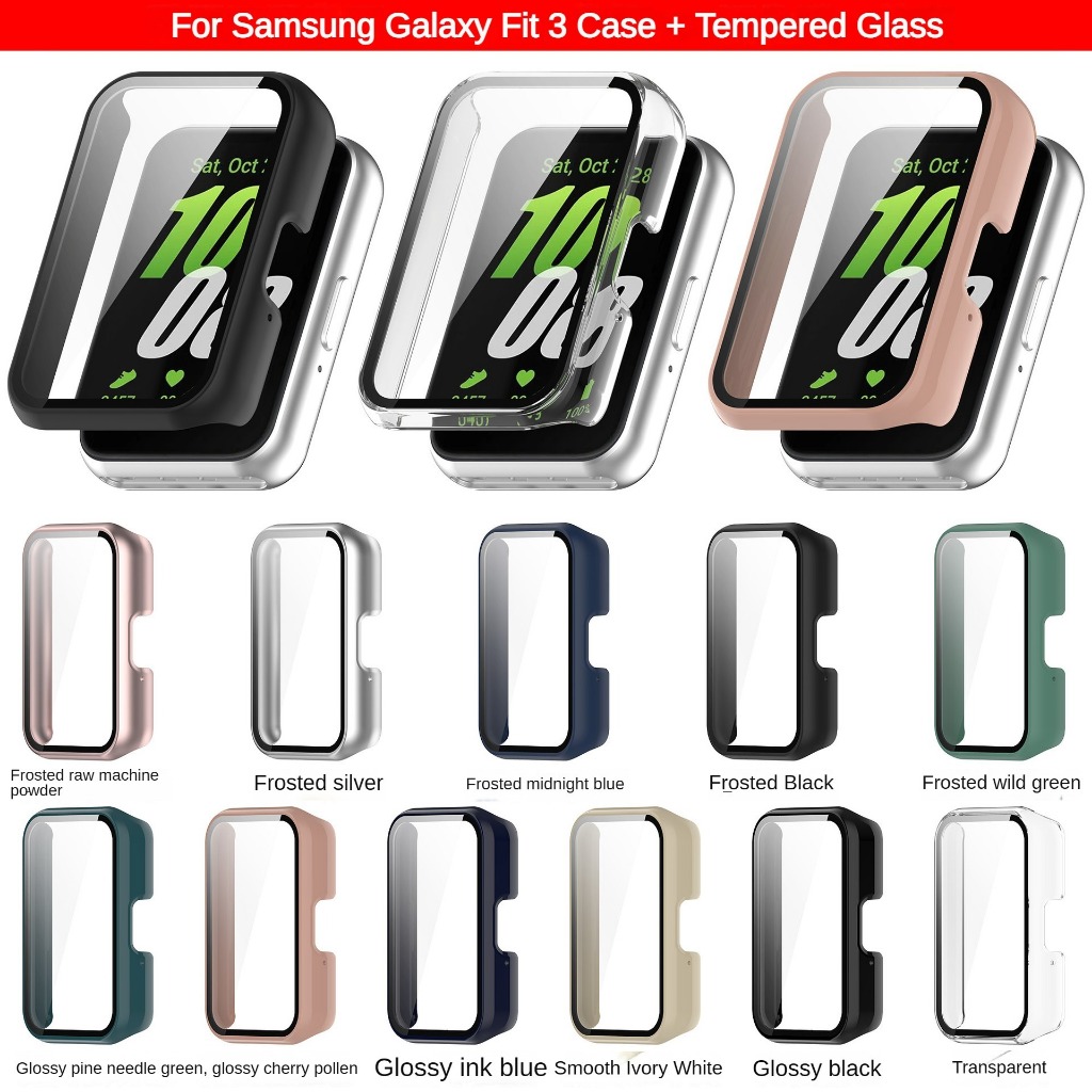 สําหรับ Samsung Galaxy fit3 PC Hard Case + ฟิล ์ มกันรอยแบบรวมเคสป ้ องกัน Samsung Fit 3 เคสป ้ องกัน