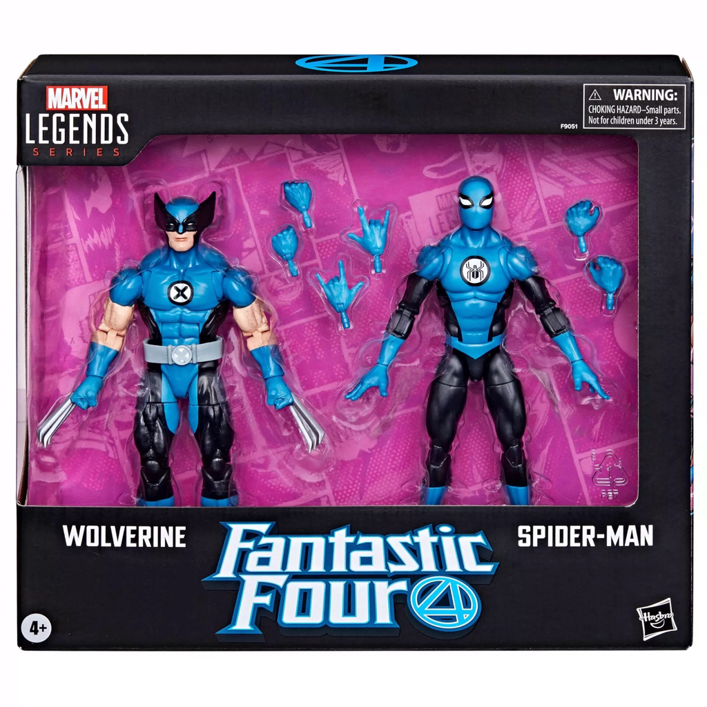 Marvel Legends Marvel Legends Marvel Legends Wolverine Spider-Man ชุด 2 คน 20 ซม . Action Figure Model