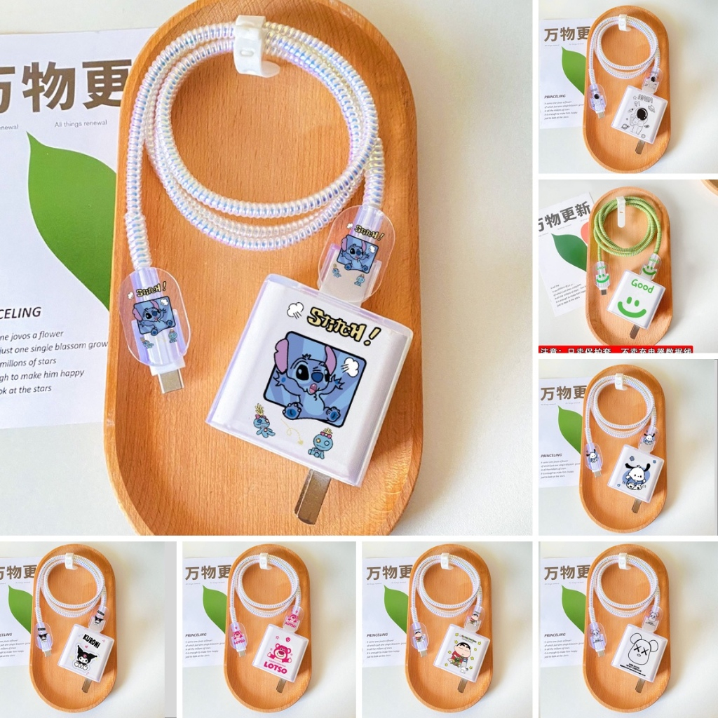 Xiaomi 67W/90W ที่ชาร์จ tpu เคสป้องกันที่เหมาะสม เคสป้องกันสายเคเบิลข้อมูล เคสนิ่ม