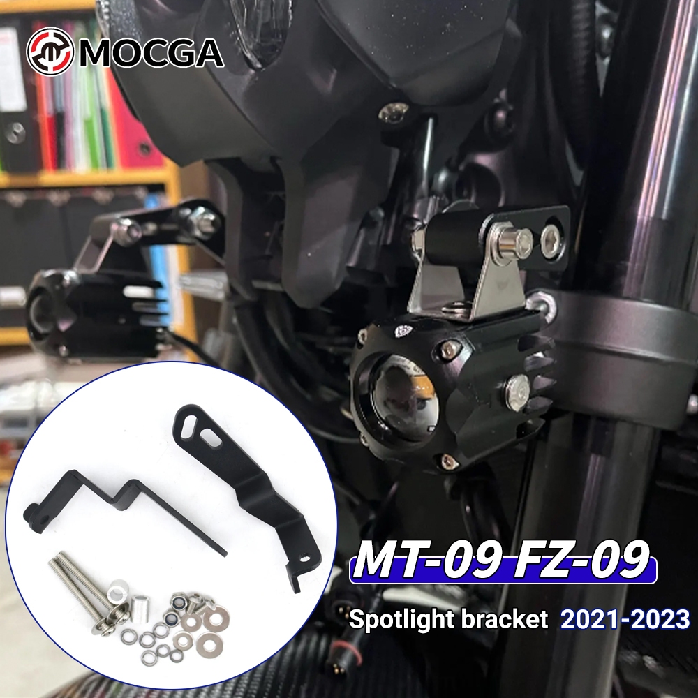 เหมาะสําหรับ Yamaha MT-09 mt09 ขายึดสปอตไลท์ดัดแปลงอุปกรณ์เสริมหมอกโคมไฟยึด 21-23