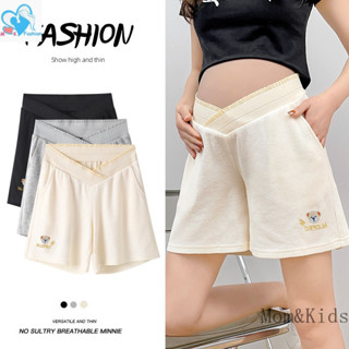 Mom & Kids กางเกงเลกกิ้งขาสั้น ขากว้าง เอวต่ํา พลัสไซซ์ 100 …
