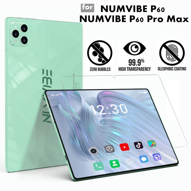 for NUMVIBE P60 Pro Max Tab 11 inch Anti Fingerprint Tablet Screen Protector Tempered Glass Film for