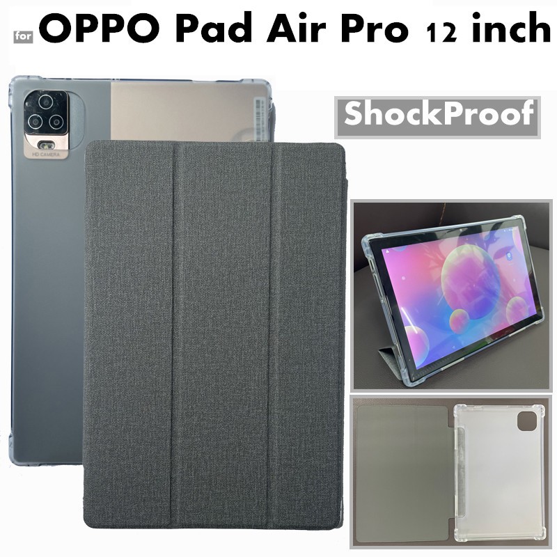 for OPPO Pad Air Pro 12 inch Faux Leather Flip Case Cover with Stand Up Function Cove Protective Case