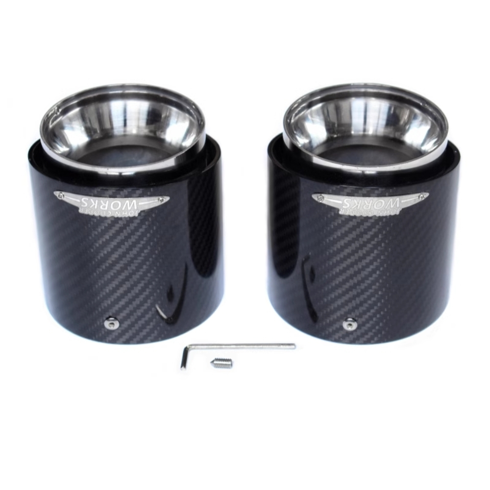 1 ชิ้นคาร์บอนไฟเบอร์ mini ท่อไอเสียเคล็ดลับ Fit สําหรับ R55 R56 R57 R58 R59 R60 R61 F54 F55 F56 F57 F60 mini Cooper ราคา ถูกที่สุด ดีลบีเคเค แกลเลอรีภาพที่ 5