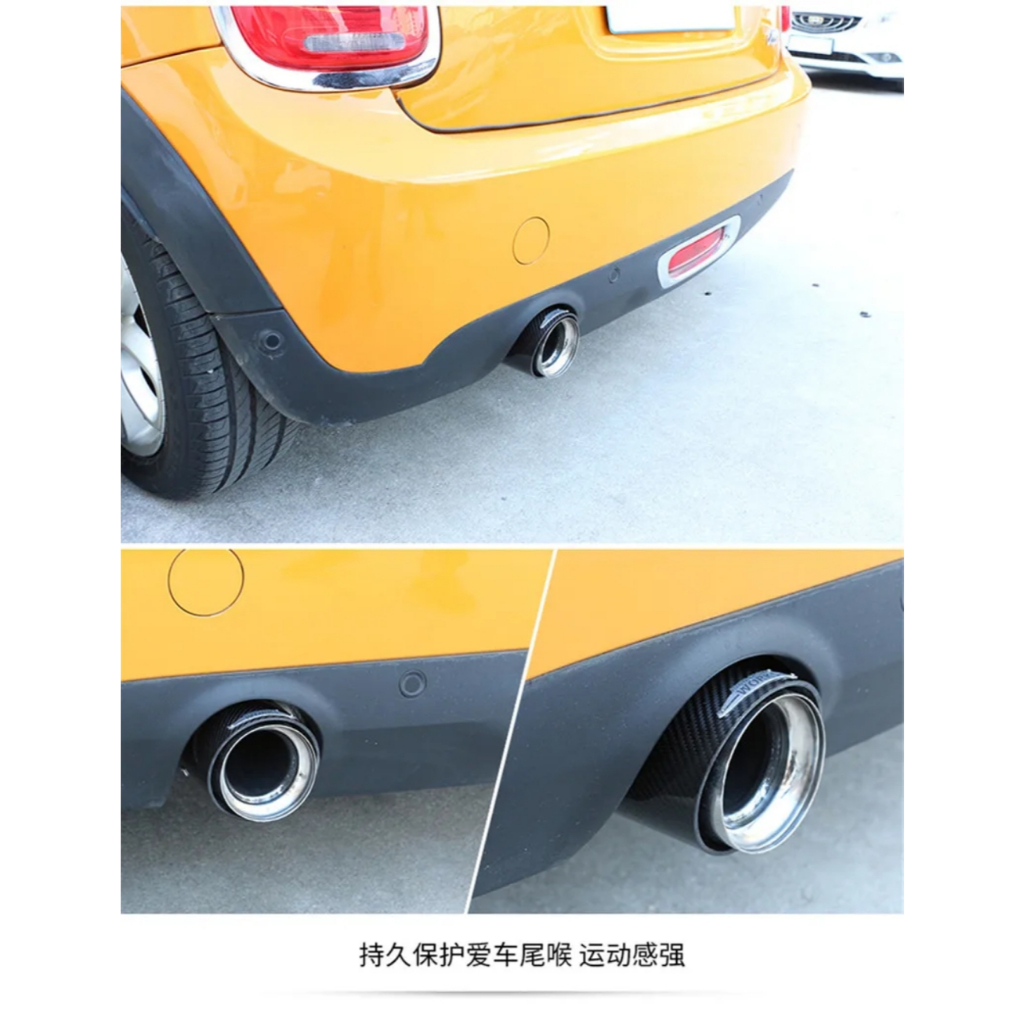 1 ชิ้นคาร์บอนไฟเบอร์ mini ท่อไอเสียเคล็ดลับ Fit สําหรับ R55 R56 R57 R58 R59 R60 R61 F54 F55 F56 F57 F60 mini Cooper ราคา ถูกที่สุด ดีลบีเคเค แกลเลอรีภาพที่ 9