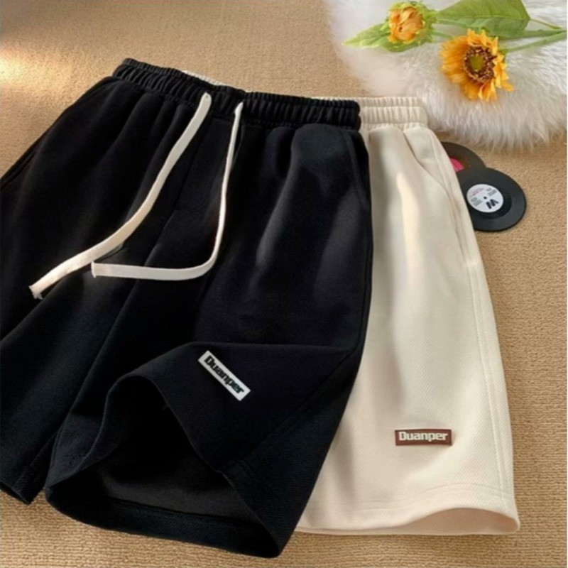 【 M-5XL 】กางเกงขาสั้นผู้ชายกางเกงขาสั้นลําลอง ทรงหลวม โอเวอร์ไซซ์ สไตล์มินิมอล แฟชั่นฤดูร้อน สําหรับผู้ชายกางเกงขาสั้น
