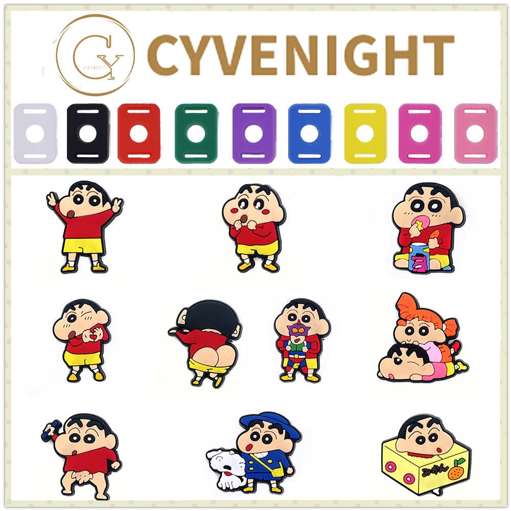 【 สต ๊ อกพร ้ อม 】 ใหม ่ ร ้ อนน ่ ารักการ ์ ตูน Crayon Shin-chan Theme Shoe Charms Jibbitz สําหรับ Crocs Clogs และรองเท ้ า DIY ตกแต ่ งรองเท ้ าดอกไม ้ อุปกรณ ์ ตกแต ่ งรองเท ้ าสําหรับเด ็ กหญิงและเด ็ กชาย