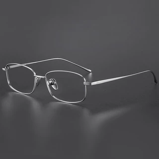 Ultralight ยืดหยุ่นไทเทเนียมกรอบแว่นตา Unisex Retro ขนาดเล็กกรอบแว่นตาแฟชั่นแว่นตาสําหรับผู้หญิงผู้ชาย 8027