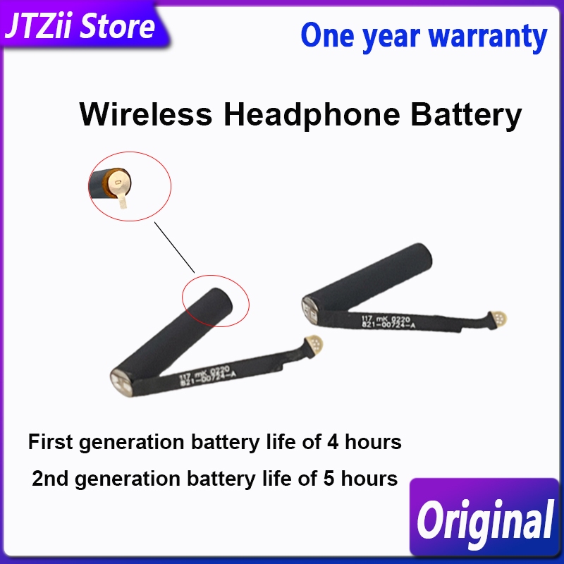 ชุดหูฟังบลูทูธไร ้ สายดั ้ งเดิม AirPods 1/2 รุ ่ นแบตเตอรี ่ 45230 25mah ลิเธียมไอออน A1604 A1523 A1722 A2031 ( แบตเตอรี ่ สํารอง ) อุปกรณ ์ เสริมหูฟังประกอบชิ ้ นส ่ วน