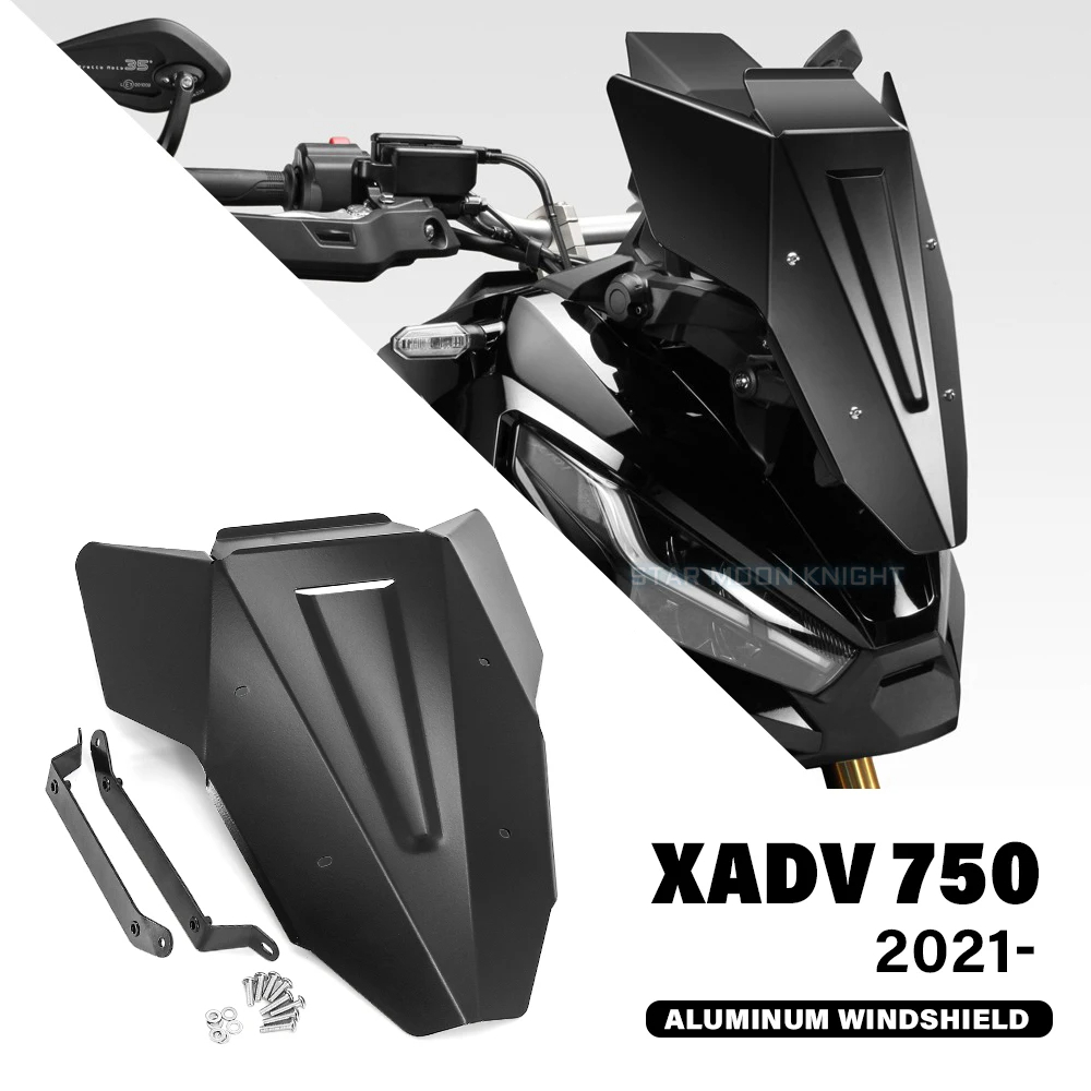 อุปกรณ ์ เสริมรถจักรยานยนต ์ กระจกกระจกหน ้ ารถป ้ องกันหน ้ าจอ Fit สําหรับ Honda XADV 750 X-ADV 750 X ADV XADV750 2021 -
