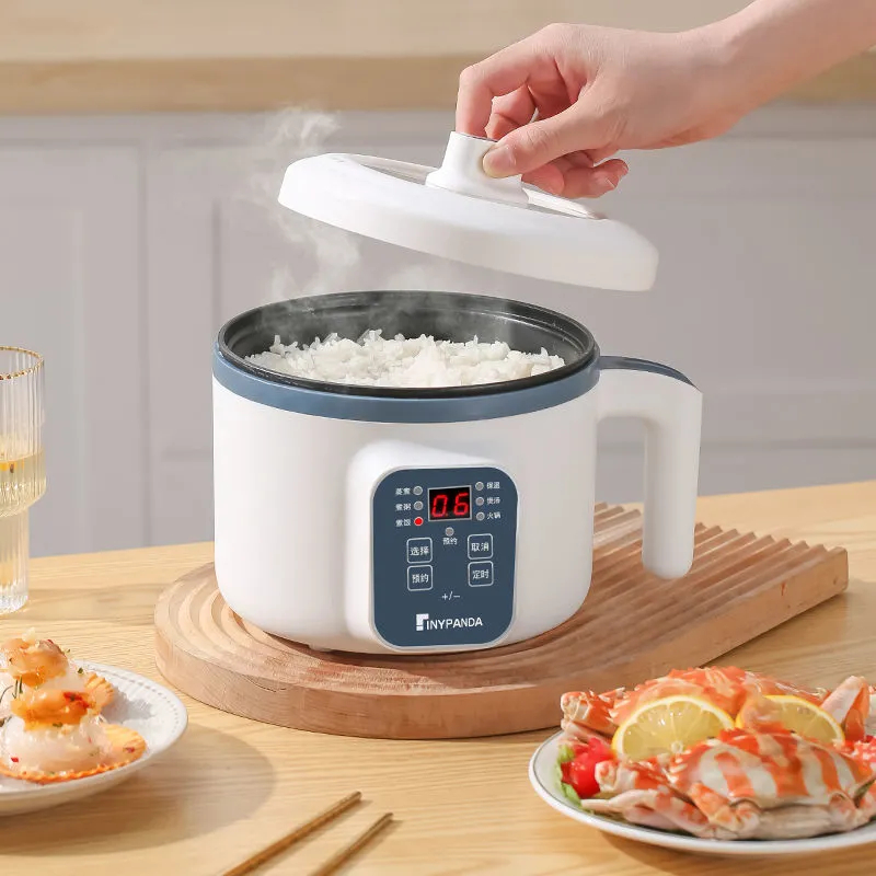 220V หม้อหุงข้าวไฟฟ้า Multicooker มัลติฟังก์ชั่หม้อ Mini Hotpot กระทะซุปเครื่องใช้ในบ้านสําหรับหม้อใ