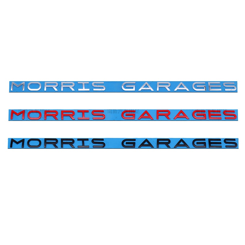 3D ABS MORRIS GARAGES โลโก้โลโก้สัญลักษณ์รถสําหรับ MG 3 5 6 7 ZS HS GS eHS EZS GT EV RX5 RX8 ด้านหน้