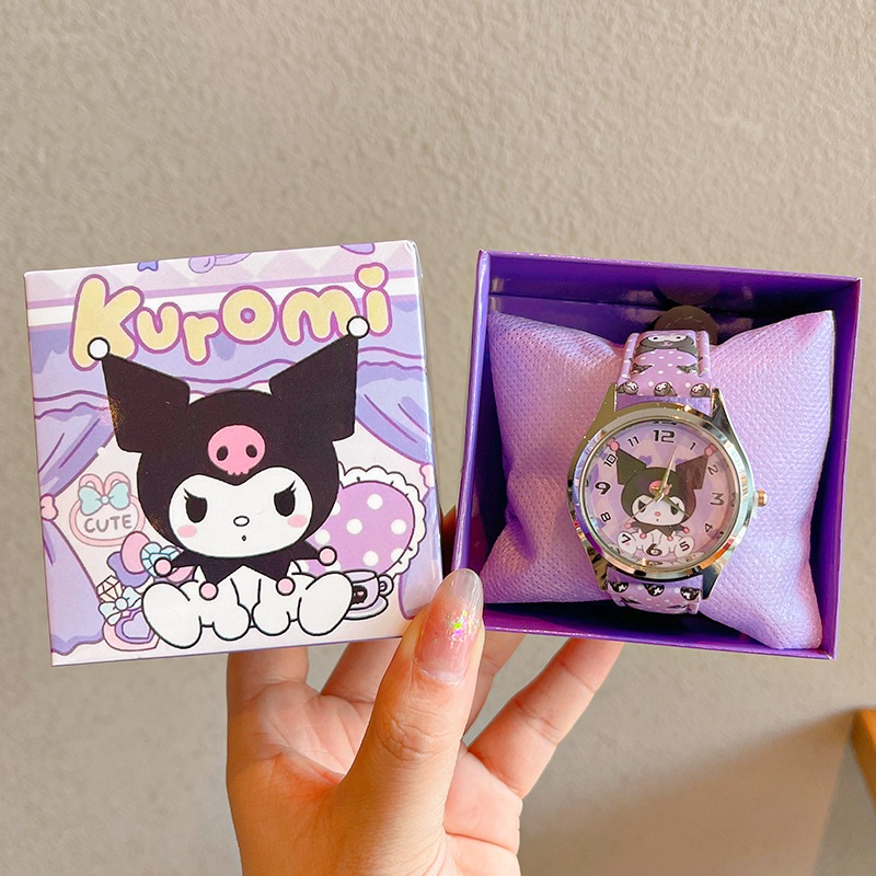 SANRIO ซานริโอ,นาฬิกา,นาฬิกาเด็ก,นาฬิกาพร้อมกล่อง,ของขวัญ,นาฬิกาอิเล็กทรอนิกส์