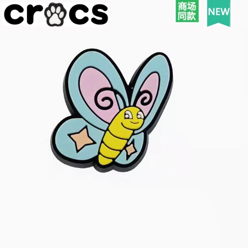Crocs Hole รองเท้าดอกไม้อุปกรณ์เสริม crocs รองเท้าตกแต่ง Zhibixing การ์ตูนสนุก Y2K อะนิเมะหมีกระต่ายสาว