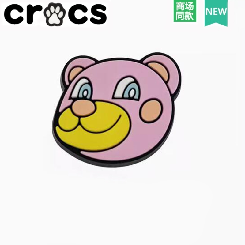 Crocs Hole รองเท้าดอกไม้อุปกรณ์เสริม crocs รองเท้าตกแต่ง Zhibixing การ์ตูนสนุก Y2K อะนิเมะหมีกระต่ายสาว